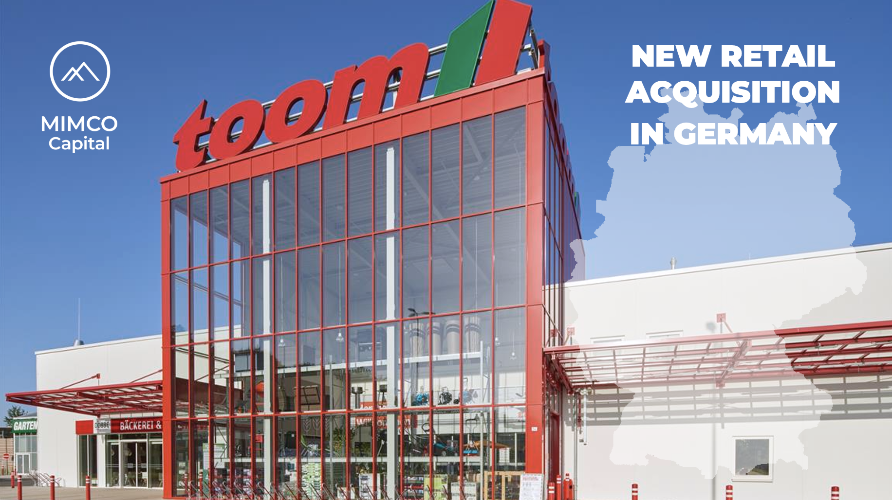 MIMCO Capital completes the acquisition of a Retail Park in Weisswasser, Germany - MIMCO capital